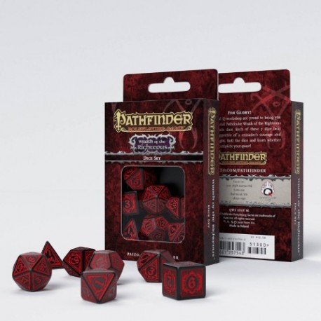 Pathfinder Dice Set (7) Wrath of the Righteous