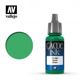 Game Color Vallejo: 72089 Tinta Verde
