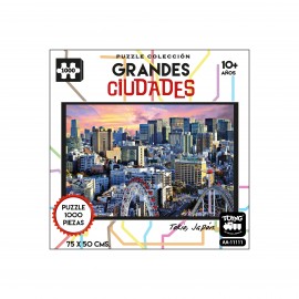 Puzzle 1000 Piezas Grandes Ciudades Tokio