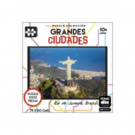Puzzle 1000 Piezas Grandes Ciudades Río de Janeiro