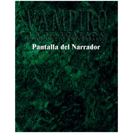 Vampiro V20: Pantalla del Narrador