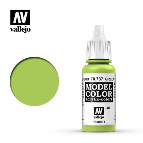 Model Color Vallejo: 70737 Verde Fluorescente