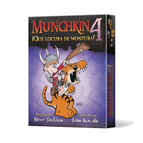Munchkin 4: ¡Qué Locura de Montura!