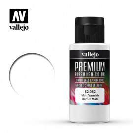 Premium Color Vallejo: 62062 Barniz Mate 60 ml