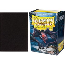 Dragon Shield: Protectores Black Matte 100u