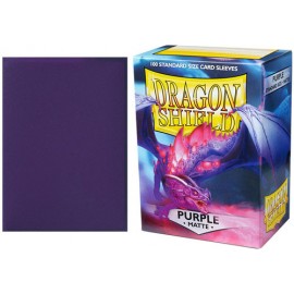 Dragon Shield: Protectores Purple Matte 100u