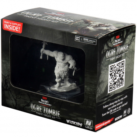 D&D Nolzur's Marvelous Miniatures Ogre Zombie - Paint Night Kit