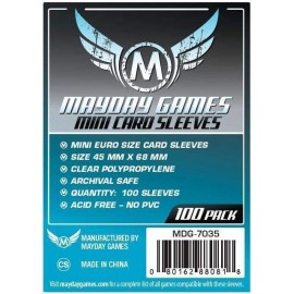 Mayday Games Mini Euro Card Sleeves (45x68mm)