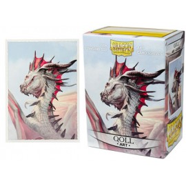 Dragon Shield: Protectores Qoll Art 100u