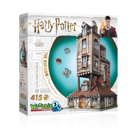 Puzzle Harry Potter: The Burrow - Weasley Family Home