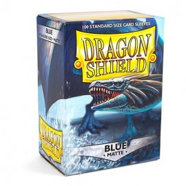 Dragon Shield: Protectores Blue Matte 100u