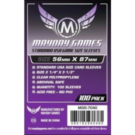 Mayday Games Standard USA Card Sleeves (56x87mm)