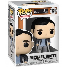 Funko Pop: The Office - Michael Scott con Muletas