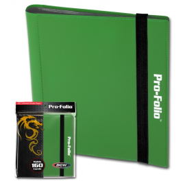 BCW: Carpeta Pro-Folio Verde (4 Bolsillos)