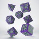 Qworkshop: Pathfinder - Goblin Purple & Green Dice Set