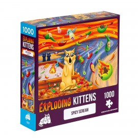 Puzzle Exploding Kittens 1000 piezas: Spicy Scream