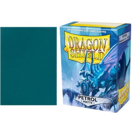 Dragon Shield: Protectores Petrol Matte 100u