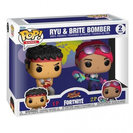 Funko Pop: Fortine - Ryu & Brite Bomber