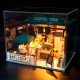 Miniatura Armable: Cafeteria Coffee Time con Exhibidor
