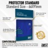 TOP DECK: Protectores Estándar Azul (66x91mm - 60u)