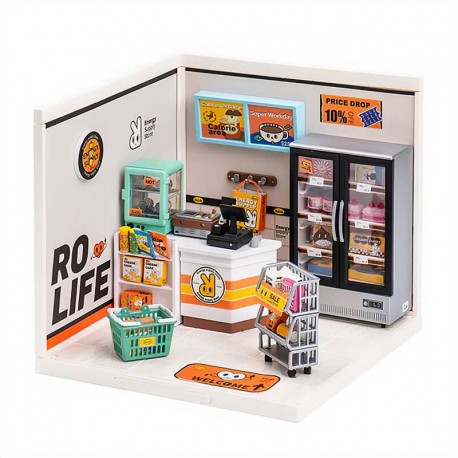 Miniatura Armable DW002: Minimarket Store Super Creator