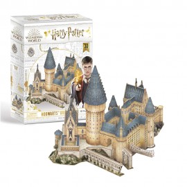 Miniatura Armable DS1011h: Harry Potter Great Hall Rompecabezas 3D