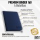 TOP DECK: Carpeta Premium Binder 160 Azul (4 Bolsillos)