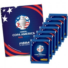 Álbum Copa América 2024 + 7 Sobres