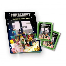 Álbum Minecraft + 7 Sobres