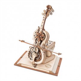 Miniatura Armable AMK63: Magic Cello Mecanismo Musical