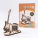 Miniatura Armable TG605K: Guitarra Eléctrica con Amplificador