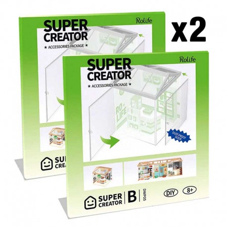 Miniatura Armable DWP05: Dust Proof Door Complemento Super Creator [2 Unidades]