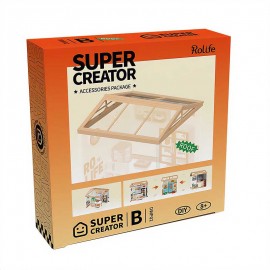 Miniatura Armable DWP02: Roof B Techo Complemento Super Creator