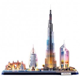 Miniatura Armable L523h: Dubai City Line Puzzle 3D