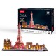 Miniatura Armable L524h: San Francisco City Line USA Puzzle 3D