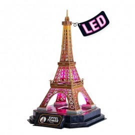 Miniatura Armable L534h: Torre Eiffel LED Night Edition