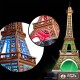 Miniatura Armable L525h: Paris City Line Francia Puzzle 3D