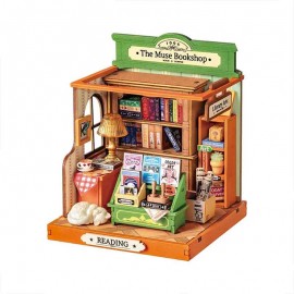 Miniatura Armable DS040: Miniatura Libreria The Muse Bookshop