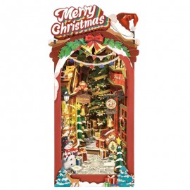 Miniatura Armable TGC06: Navidad Book Nook Christmas Street