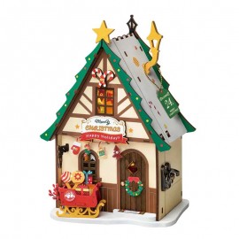 Miniatura Armable DS036: Casa Navideña Twinkling Christmas House