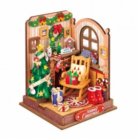 Miniatura Armable DS041: Christmas Fireplace miniatura armable