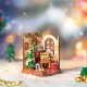 Miniatura Armable DS042: Puesto de chocolate caliente Navideño Cocoa Shop