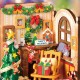 Miniatura Armable DS042: Puesto de chocolate caliente Navideño Cocoa Shop