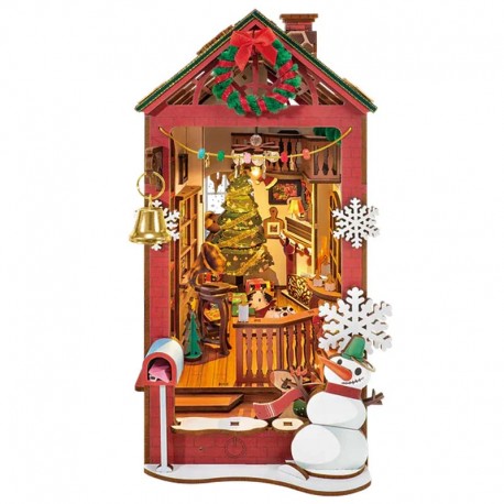 Miniatura Armable AM46: Caja musical Navidad Christmas Town