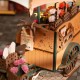 Miniatura Armable TGC07: Navidad Book Nook Christmas Indoor Scene