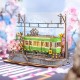 Miniatura Armable TGS03: Carretilla de Flores Armable Blossom Cart