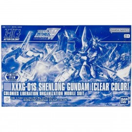 Bandai: Gundam - Gundam 1/144 HG Shenlong Gundam [Clear Color] Model Kit