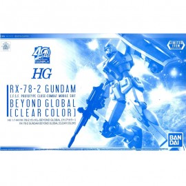 Bandai: Gundam - 1/144 RX-78-2 Gundam Beyond Global [Clear Color] Model Kit