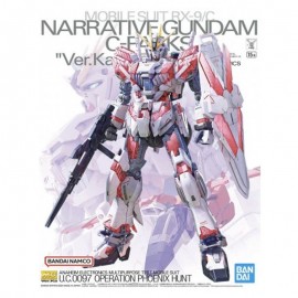 Bandai: Gundam - Gundam - MG 1/100 Narrative Gundam C. Packs Ver. KA Model Kit