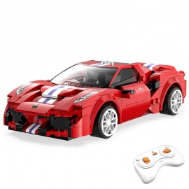 Miniatura Armable C51072W: CaDa - Auto Radio Control Red Race Car Armable